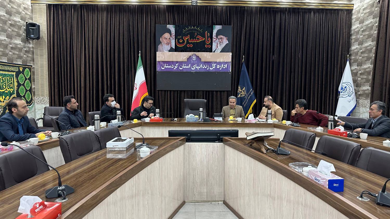 برگزاری جلسه هم‌اندیشی ستاد مردمی دیه کردستان با صدا و سیمای مرکز استان